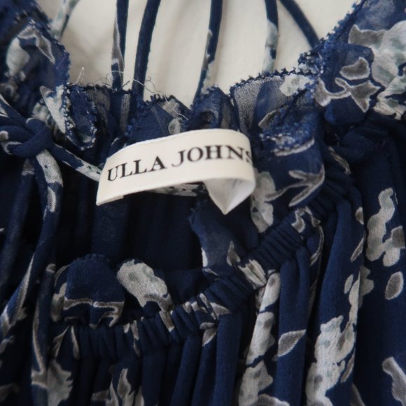 Ulla Johnson Sierra Silk Floral Midi Dress Size 2 - Picture 5 of 8